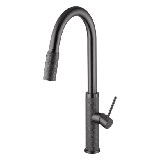 Кухонный смеситель Kroner KRP Edelstahl Berg - GRP030-T