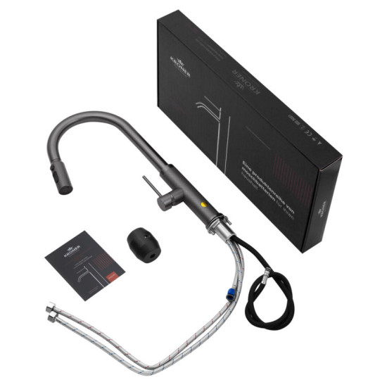 Кухонный смеситель Kroner KRP Edelstahl Berg - GRP030-T