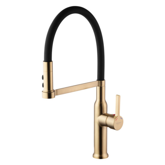 Кухонный смеситель Kroner KRP Ersel - GBG03112BLK