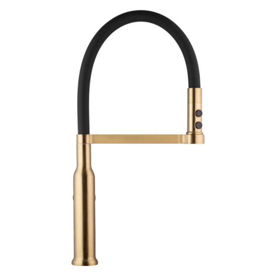 Кухонный смеситель Kroner KRP Ersel - GBG03112BLK