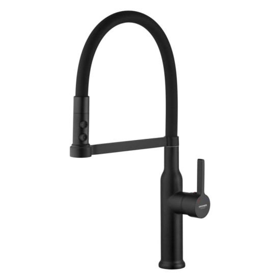 Кухонный смеситель Kroner KRP Ersel - SCH03112BLK