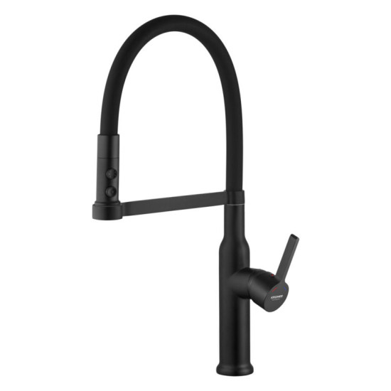 Кухонный смеситель Kroner KRP Ersel - SCH03112BLK