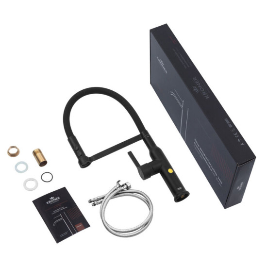 Кухонный смеситель Kroner KRP Ersel - SCH03112BLK