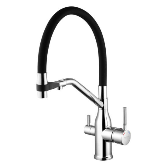 Кухонный смеситель Kroner KRP Kuche - C03816BLK