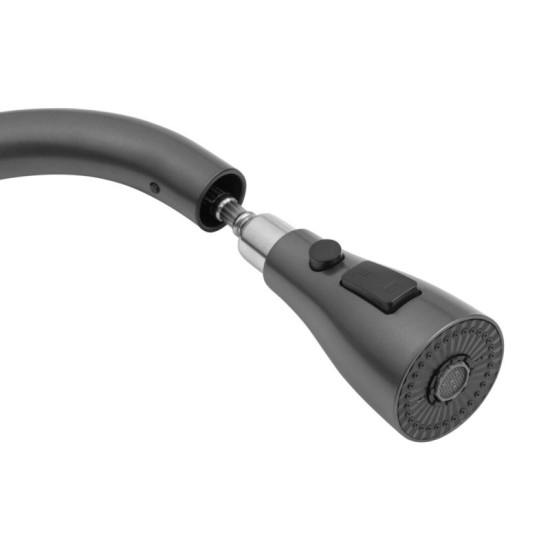 Кухонный смеситель Kroner KRP Schwarze - SCH2363