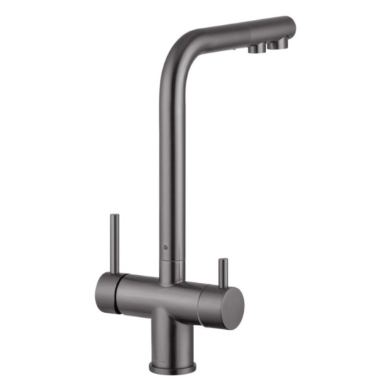 Кухонний змішувач із підключенням до фільтра Kroner KRP Edelstahl Klassisch - PVD03811