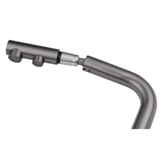 Кухонний змішувач із підключенням до фільтра Kroner KRP Edelstahl Klassisch - PVD03811