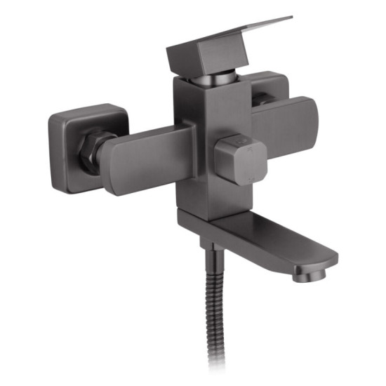 Змішувач для ванни Kroner KRP Edelstahl Kubus - PVD060