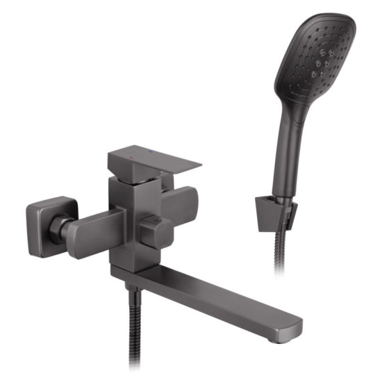 Смеситель для ванны Kroner KRP Edelstahl Kubus - PVD070