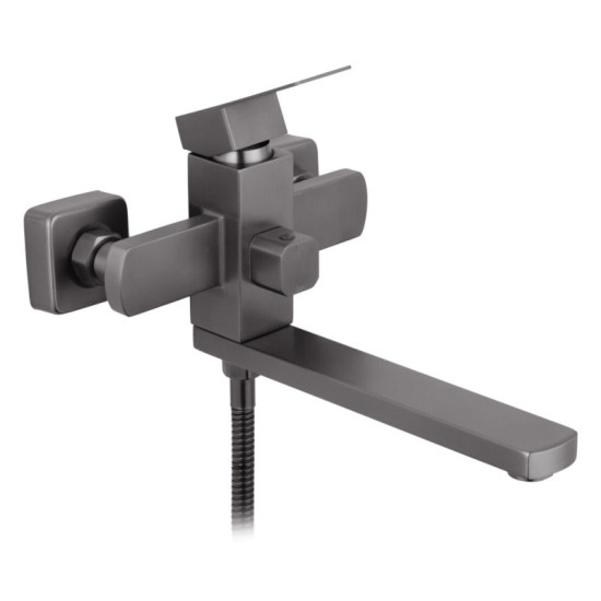 Смеситель для ванны Kroner KRP Edelstahl Kubus - PVD070