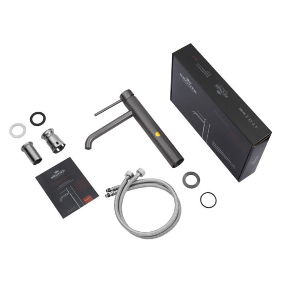 Смеситель для раковины Kroner KRP Edelstahl Berg-GRP010-3