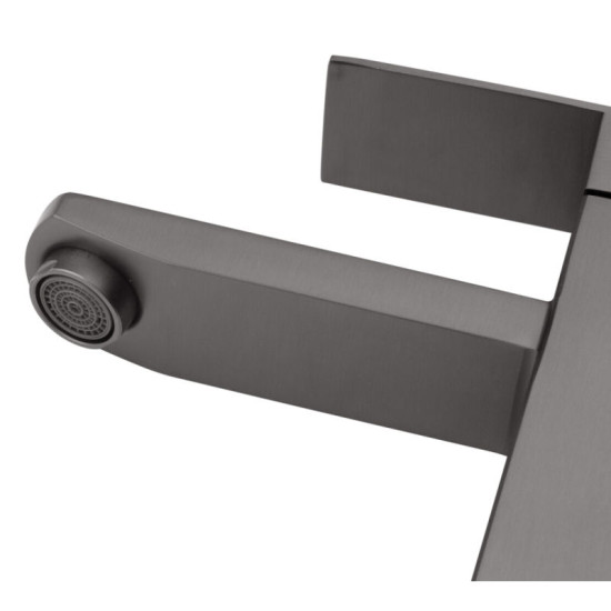 Смеситель для раковины Kroner KRP Edelstahl Kubus - PVD010-3