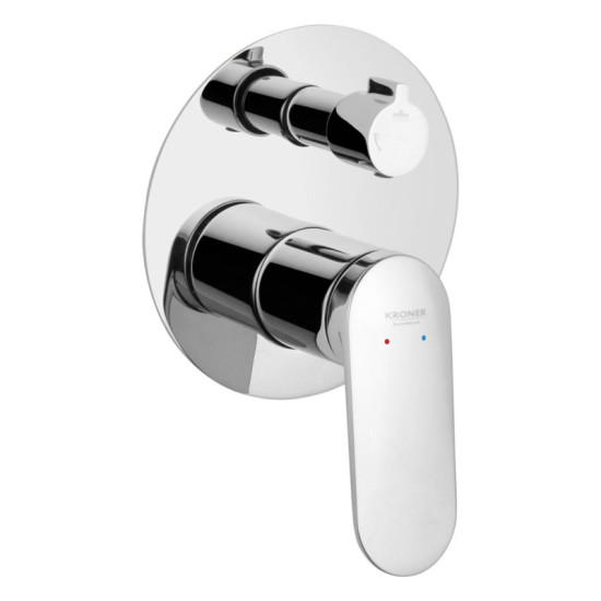 Смеситель скрытого монтажа для душа Kroner Element 211337-0101