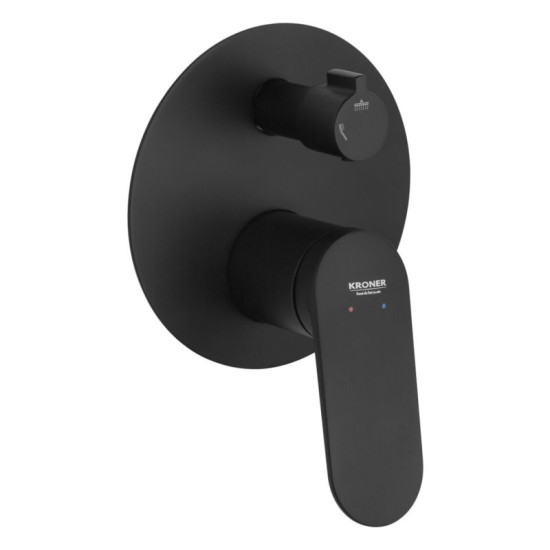 Смеситель скрытого монтажа для душа Kroner Element 211337-3801