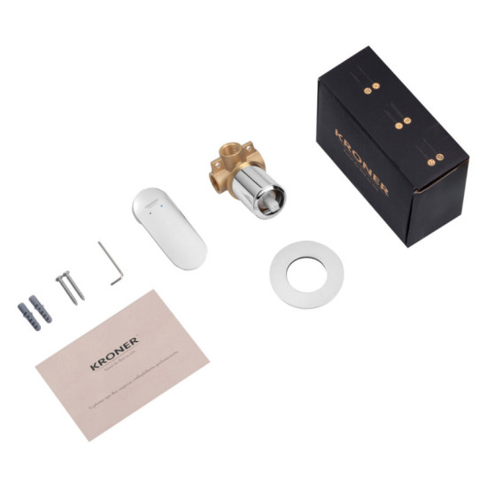 Змішувач прихованого монтажу для душу Kroner Element 211433-0101