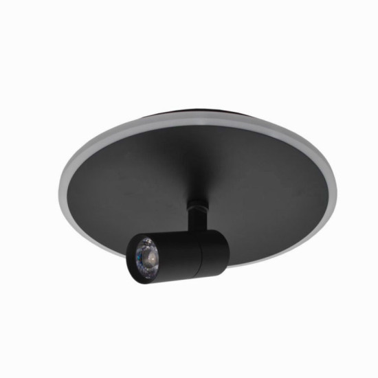 Спот Sirius PRD-C 0369-1 37W чорний