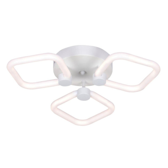 Потолочная LED люстра Valeso G 2589/3 WT 42W 3000K-6500K Пульт: 2.4G With Dimming