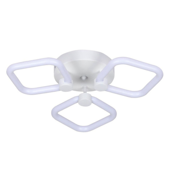 Потолочная LED люстра Valeso G 2589/3 WT 42W 3000K-6500K Пульт: 2.4G With Dimming