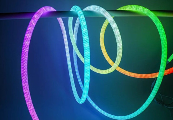 Світлодіодна плетена стрічка розумна Valeso 5m 250LED RGB з пультом та керуванням через додаток