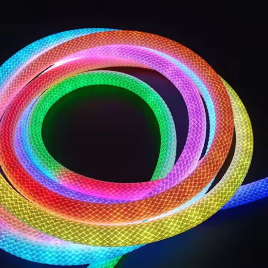 Світлодіодна плетена стрічка розумна Valeso 5m 250LED RGB з пультом та керуванням через додаток
