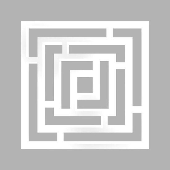 Полотенцесушитель Genesis Aqua Web 70x70 белый