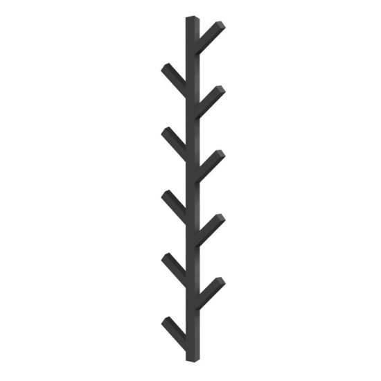 Полотенцесушитель Genesis Aqua Albero long DRY 140x24 графит