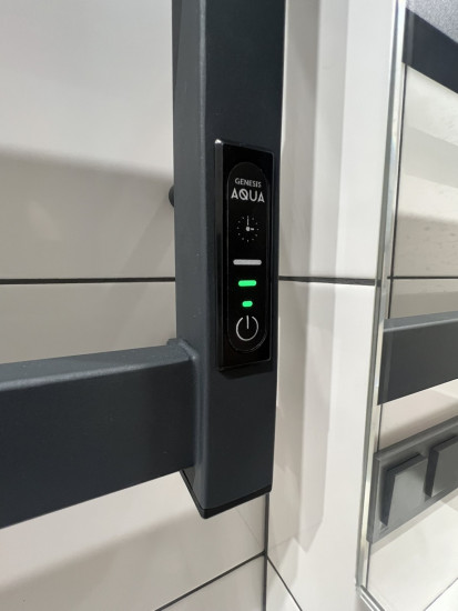 Полотенцесушитель Genesis Aqua Infinite DRY 80x53 графит