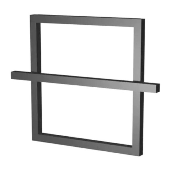 Рушникосушарка Genesis Aqua One DRY 63x53 графіт