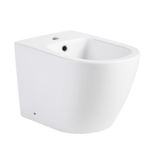 Биде напольное Qtap Jay 560х360х410 мм, White QT07443375W