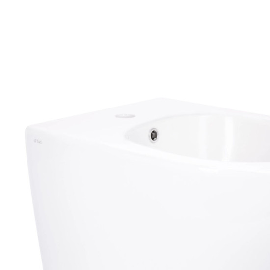 Биде подвесное Qtap Jay 485х360х320 мм White QT07555377W