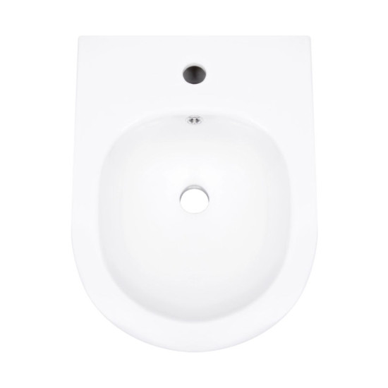 Биде подвесное Qtap Swan 485х360х320 мм, White QT16555379W