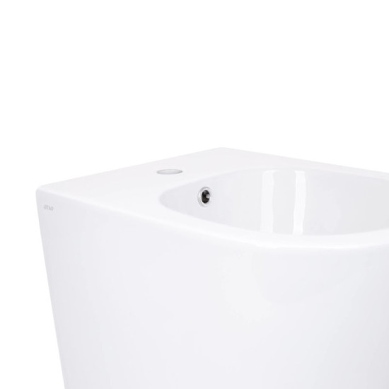 Биде подвесное Qtap Swan 485х360х320 мм, White QT16555379W