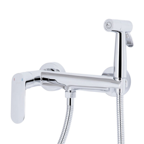 Гігієнічний душ із змішувачем Qtap Evia QTEVI262CRM47582 Chrome