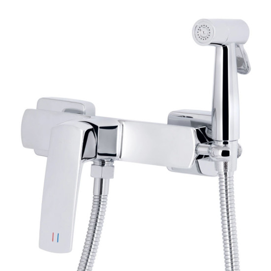 Гігієнічний душ із змішувачем Qtap Tern QTTER262CRM47590 Chrome