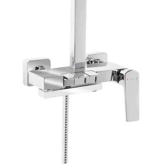 Душевая система Qtap Crow QTCRO111CRM48648 Chrome