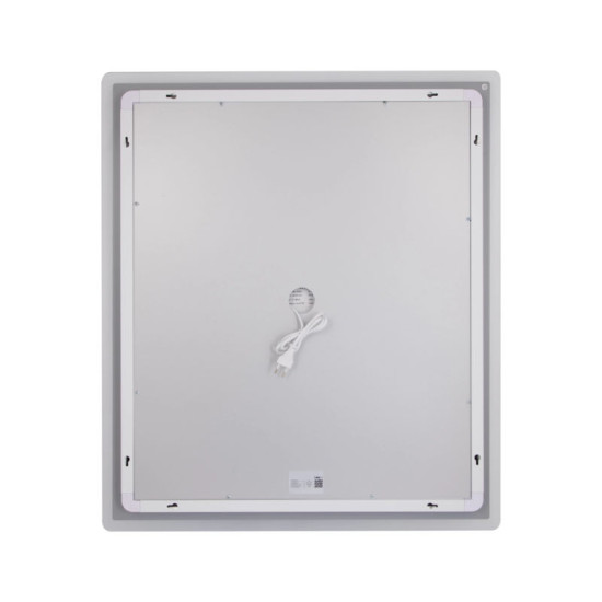 Зеркало Lidz Orion (OR2) 700х800 с LED-подсветкой Touch, с антизапотеванием, с диммером, рег. яркости LDOR70080049293