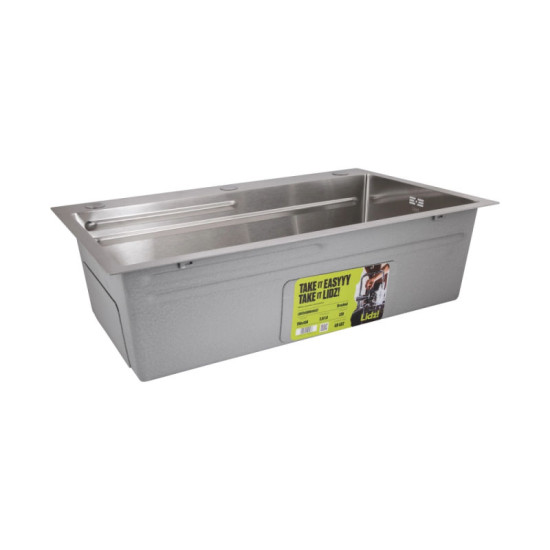 Кухонная мойка Lidz Handmade H7545 Brushed Steel 3,0/1,0 мм LDH7545BRU49457