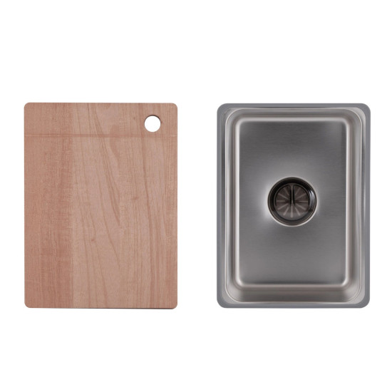 Кухонная мойка Lidz Handmade H7545 Brushed Steel 3,0/1,0 мм LDH7545BRU49457