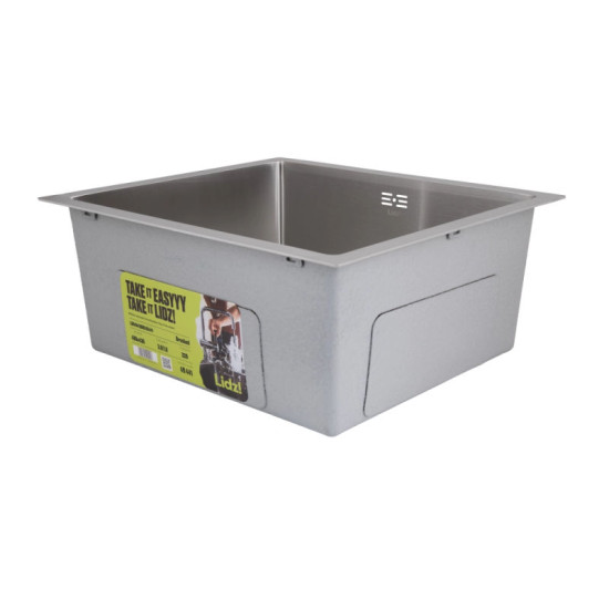 Кухонна мийка під стільницю Lidz Handmade H4843 Brushed Steel 3,0/1,0 мм LDH4843BRU49441