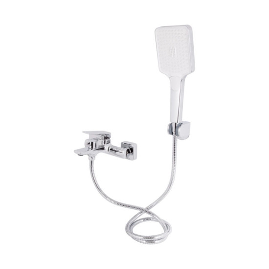 Смеситель для ванны Qtap Crow QTCRO259CRM48646 Chrome