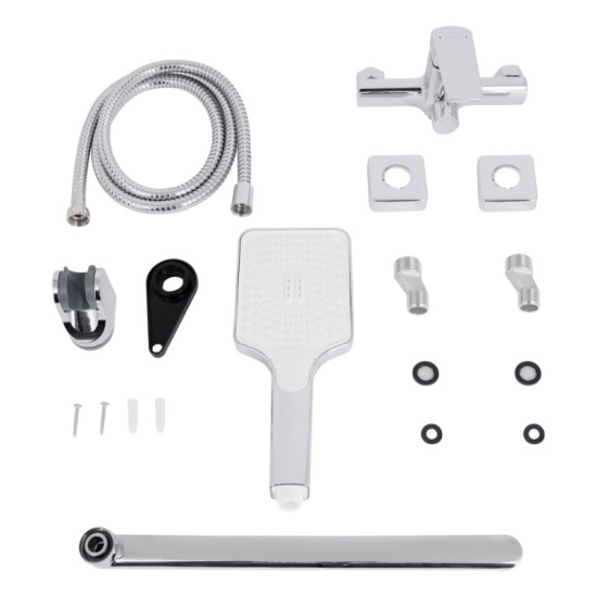 Смеситель для ванны Qtap Crow QTCRO260CRM48647 Chrome