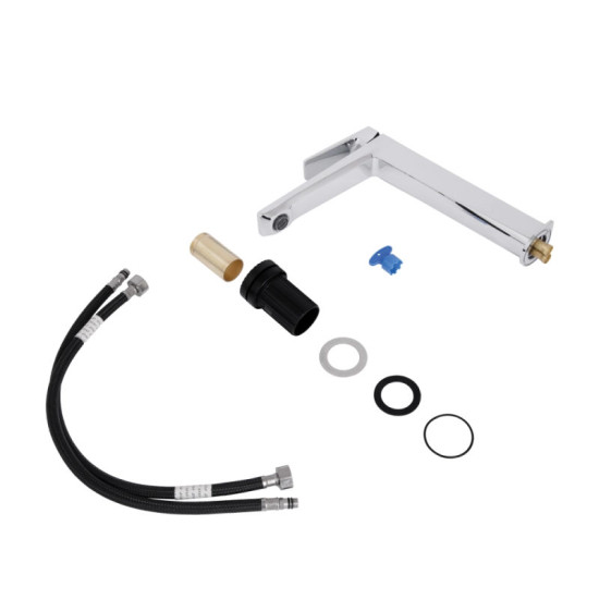 Смеситель для раковины Qtap Crow  QTCRO269CRM48645 Chrome