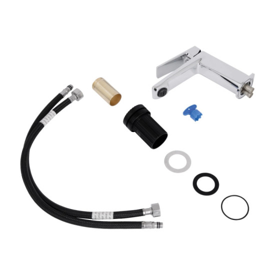Змішувач для раковини Qtap Crow  QTCRO270CRM48644 Chrome