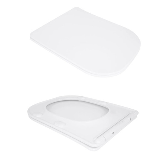 Унитаз-компакт Qtap Aquarius Ultra Quiet 620×355×790 мм с сиденьем Soft-close, White QTAQAW27W49262