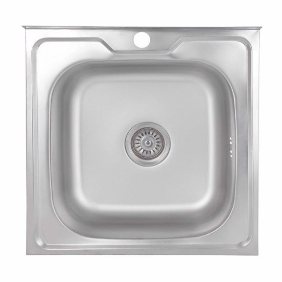 Кухонная мойка Brinex 5050 0,6 мм Satin (BRIN5050SAT06)