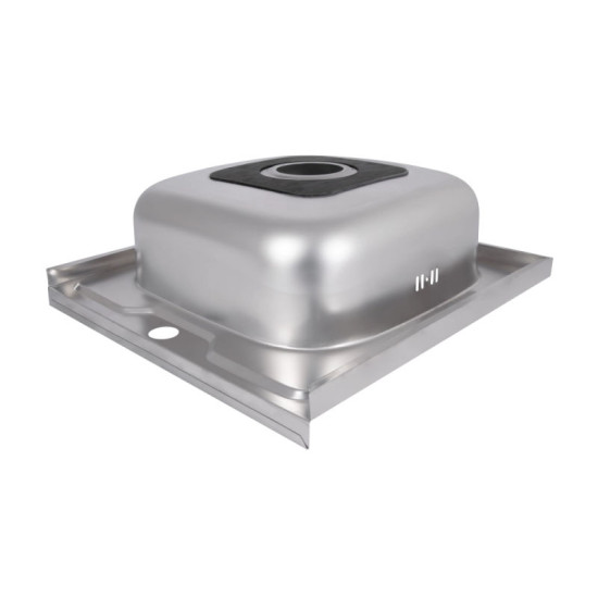 Кухонная мойка Brinex 5050 0,6 мм Satin (BRIN5050SAT06)