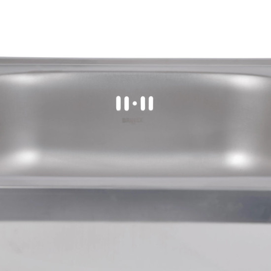 Кухонная мойка Brinex 5050 0,6 мм Satin (BRIN5050SAT06)
