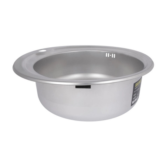 Кухонная мойка Brinex 510-D 0,8 мм Satin (BRIN510SAT08)