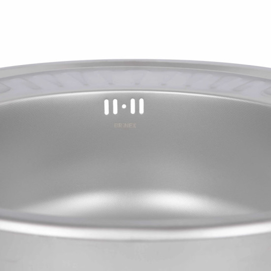 Кухонная мойка Brinex 5745 0,8 мм Micro Decor (BRIN5745MDEC0)