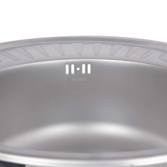 Кухонная мойка Brinex 5745 0,8 мм Satin (BRIN5745SAT08)